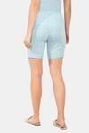 Amante Sleep Shorts - Blue Bow Print — thumbnail 3